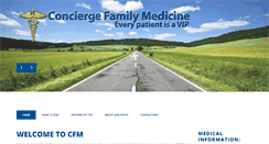 Desktop Screenshot of conciergefamilymedicine.com